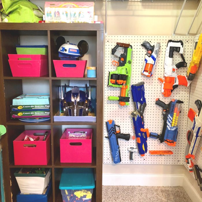 This is a cabinet i built to hold my nerf guns. Nerf Gun Cabinet Idea . Make Your Own Easy Diy Nerf Gun Wall