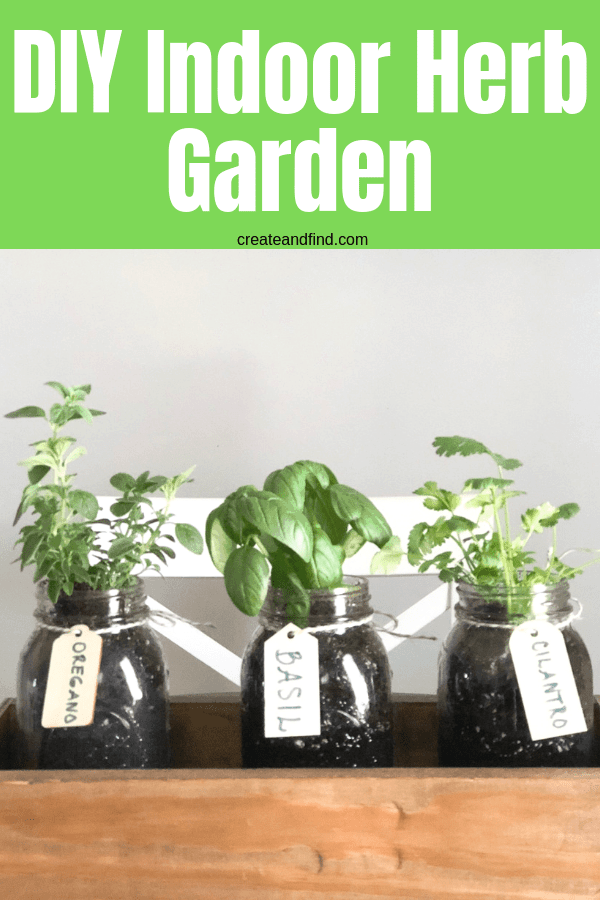 DIY Indoor Herb Garden - How To Make Your Own
