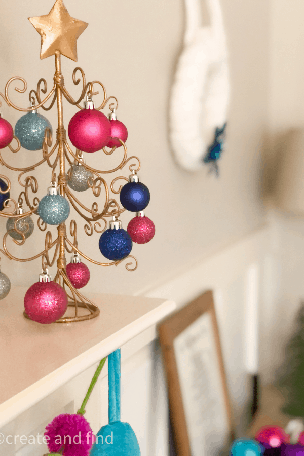 colorful christmas decorations