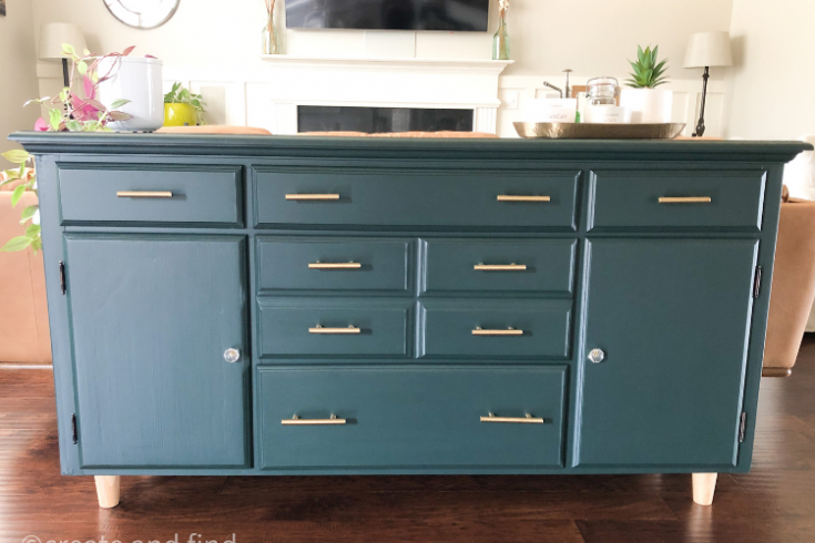 Traditional Sideboard Makeover