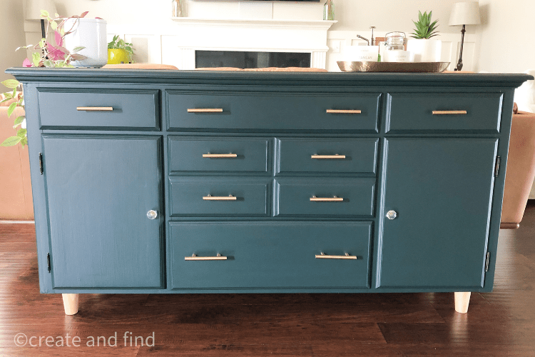 Sideboard after a makeover