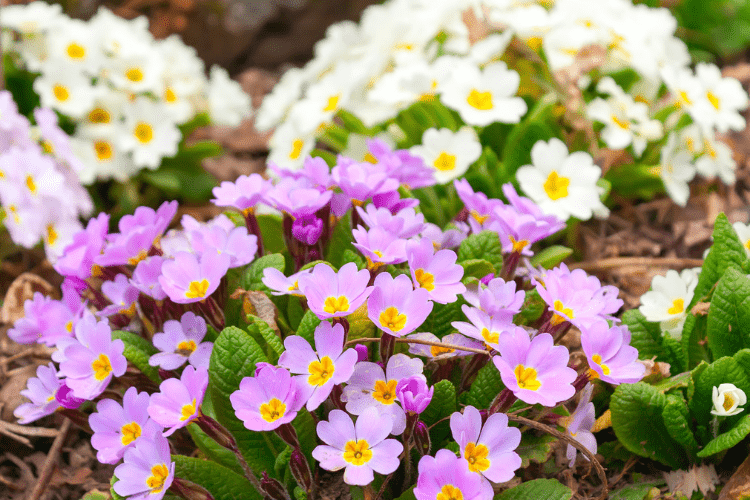 primrose - a perennial that grows in shade